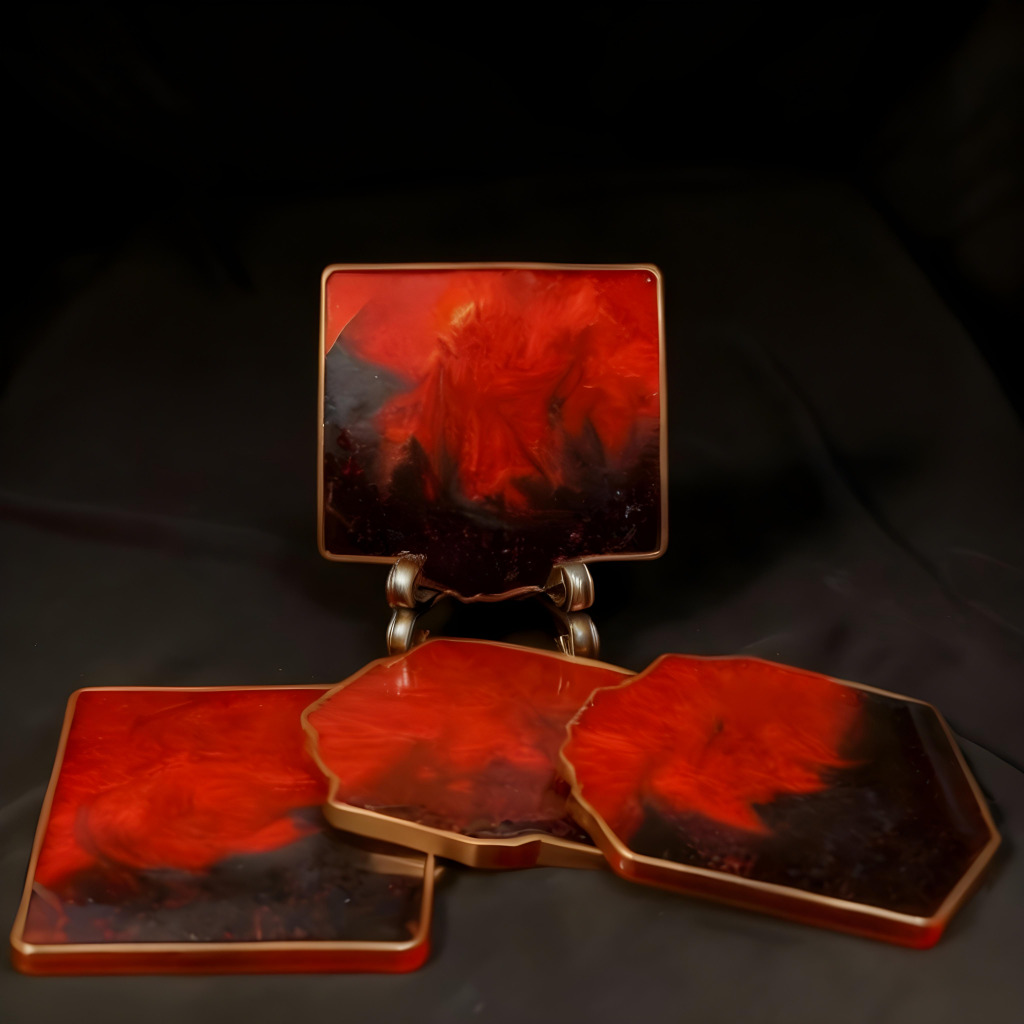 Ash and Ember Coasters